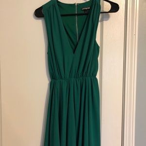 Express emerald green dress, Size S